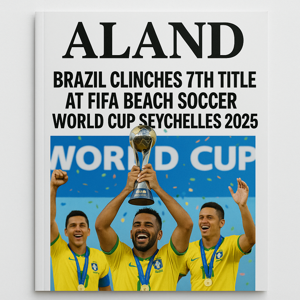  Brazil Celebrates 7th FIFA Beach Soccer World Cup Title